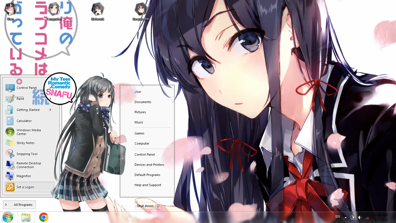 Yukino Yukinoshita - Oregairu Preview