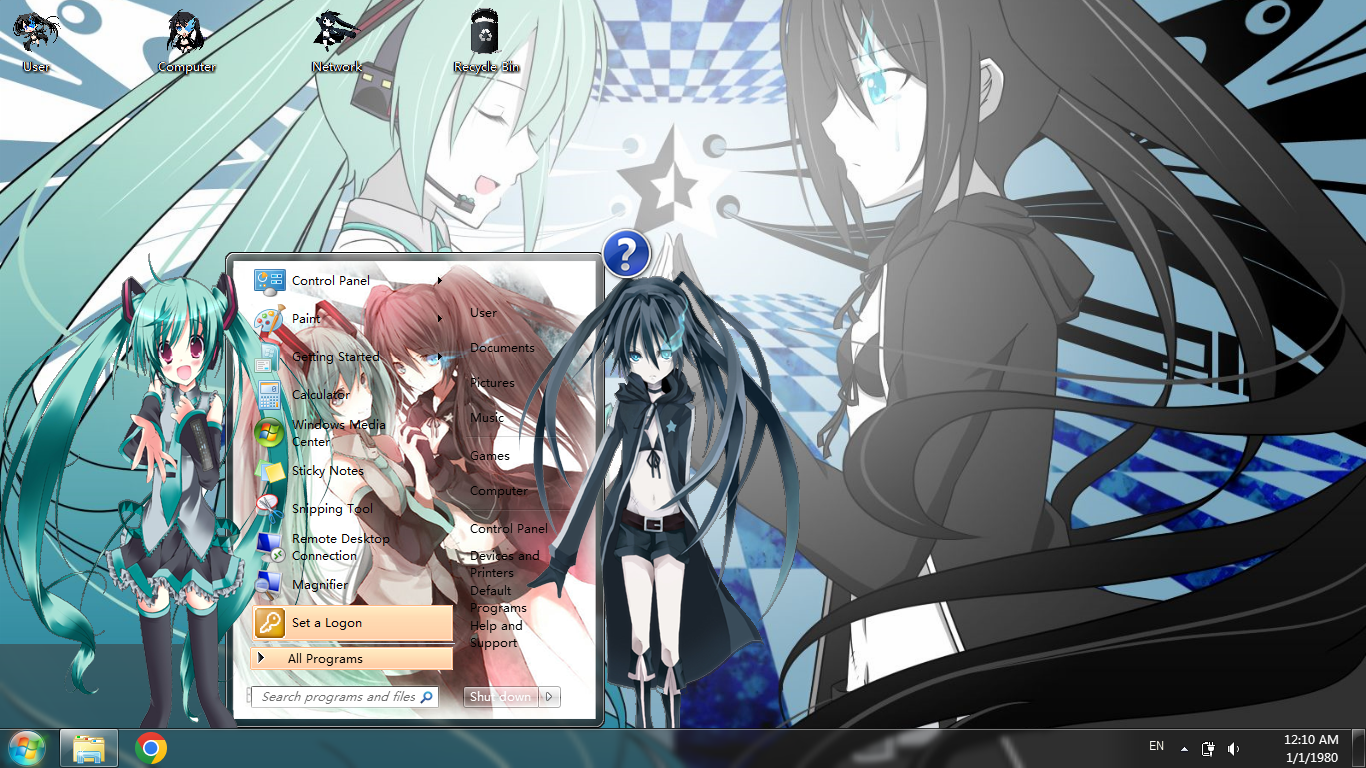 Hatsune Miku & Black Rock Shooter Preview